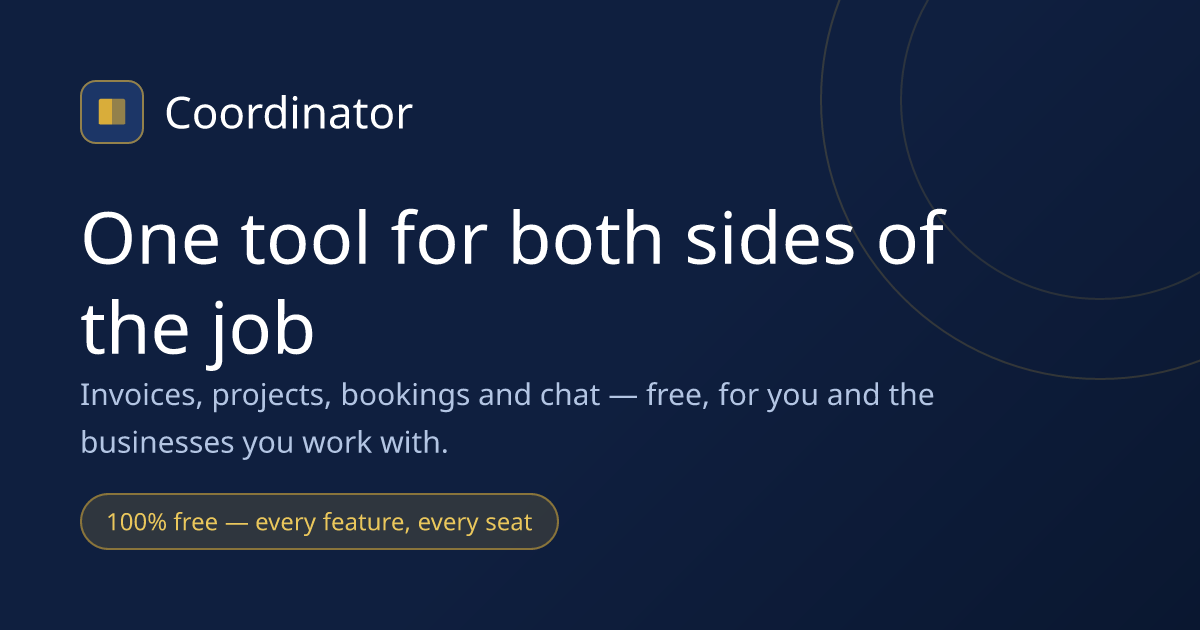 Coordinator project overview